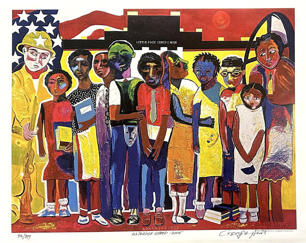 Little Rock Nine by George Hunt Poster - Authentic Vintage Posters