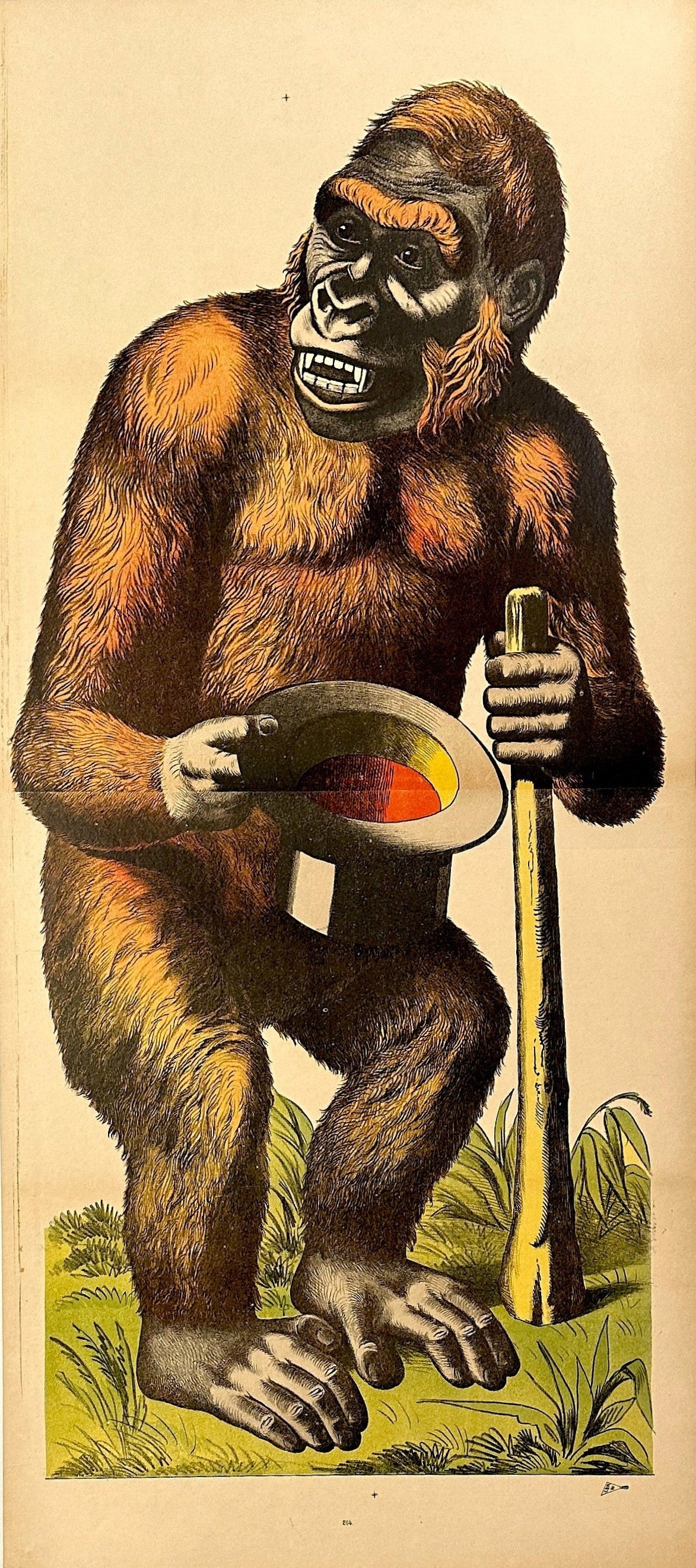 Wissembourg, Gorilla N°204 - Authentic Vintage Poster