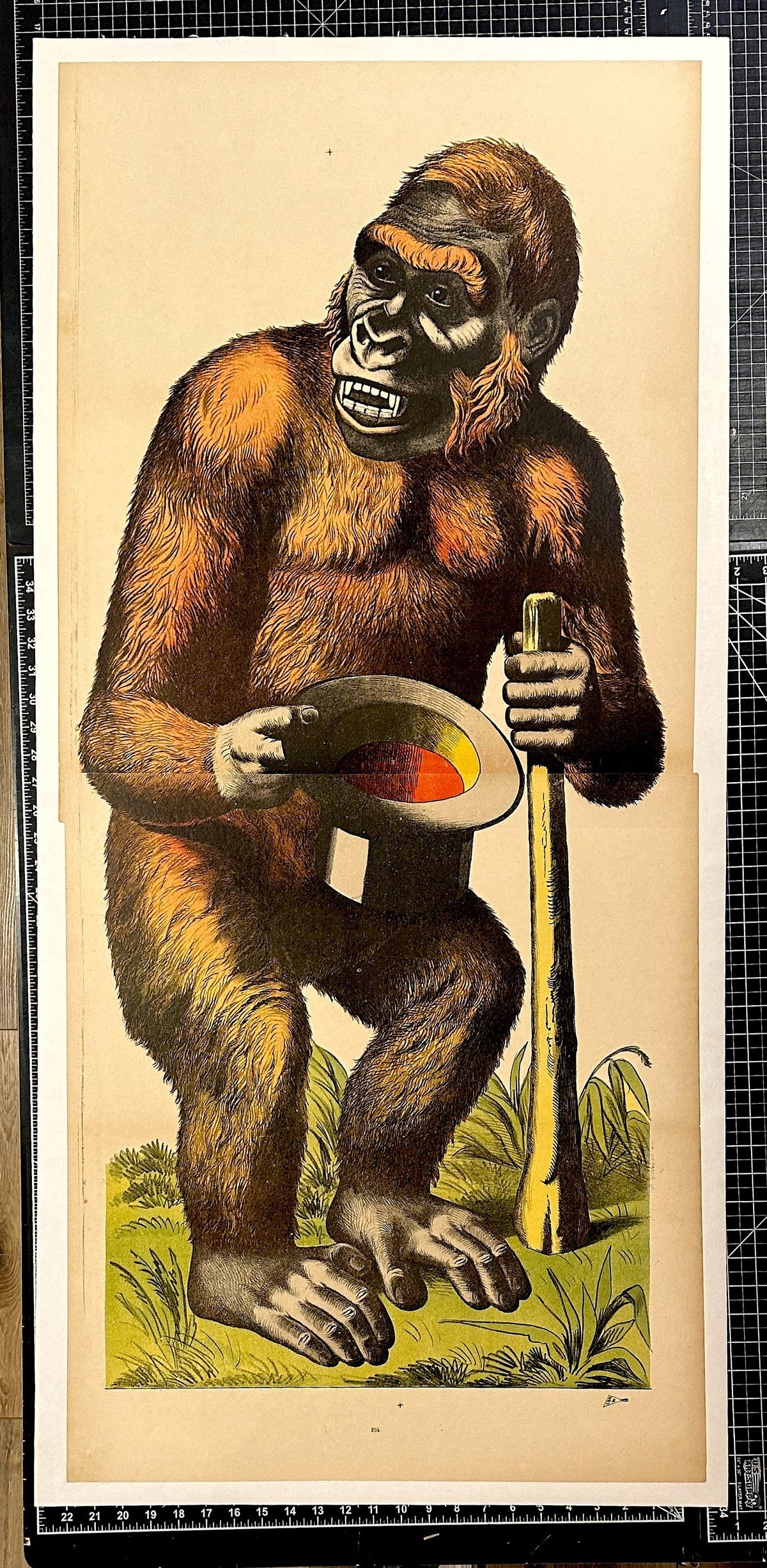 Wissembourg, Gorilla N°204 - Authentic Vintage Poster