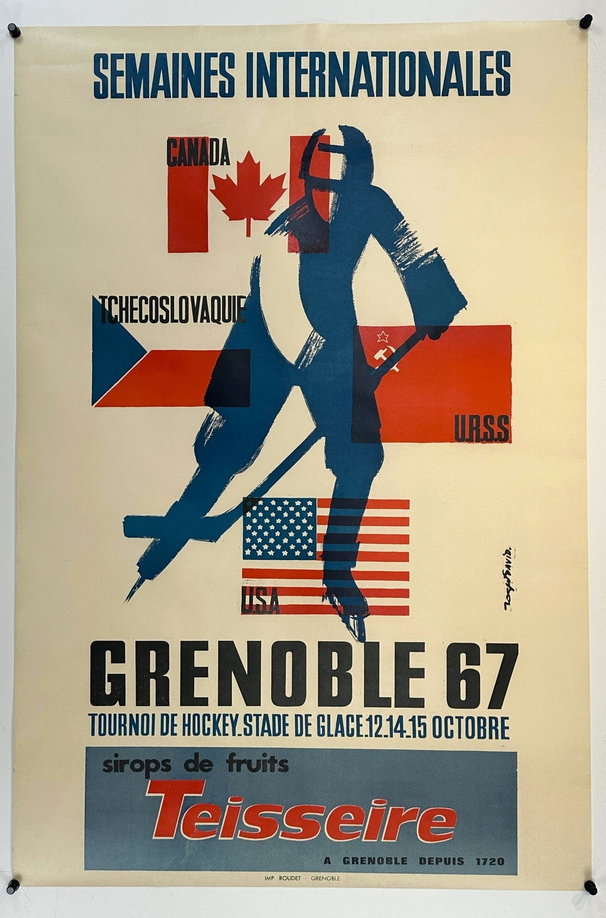 Grenoble International Weeks, Ice Hockey