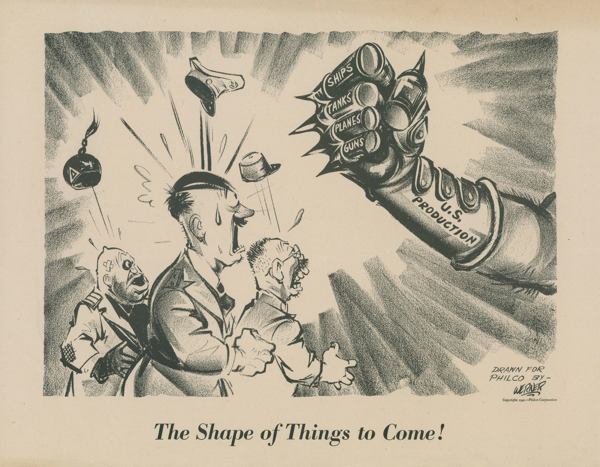 The Shape of Things to Come! - Authentic Vintage Antique Print
