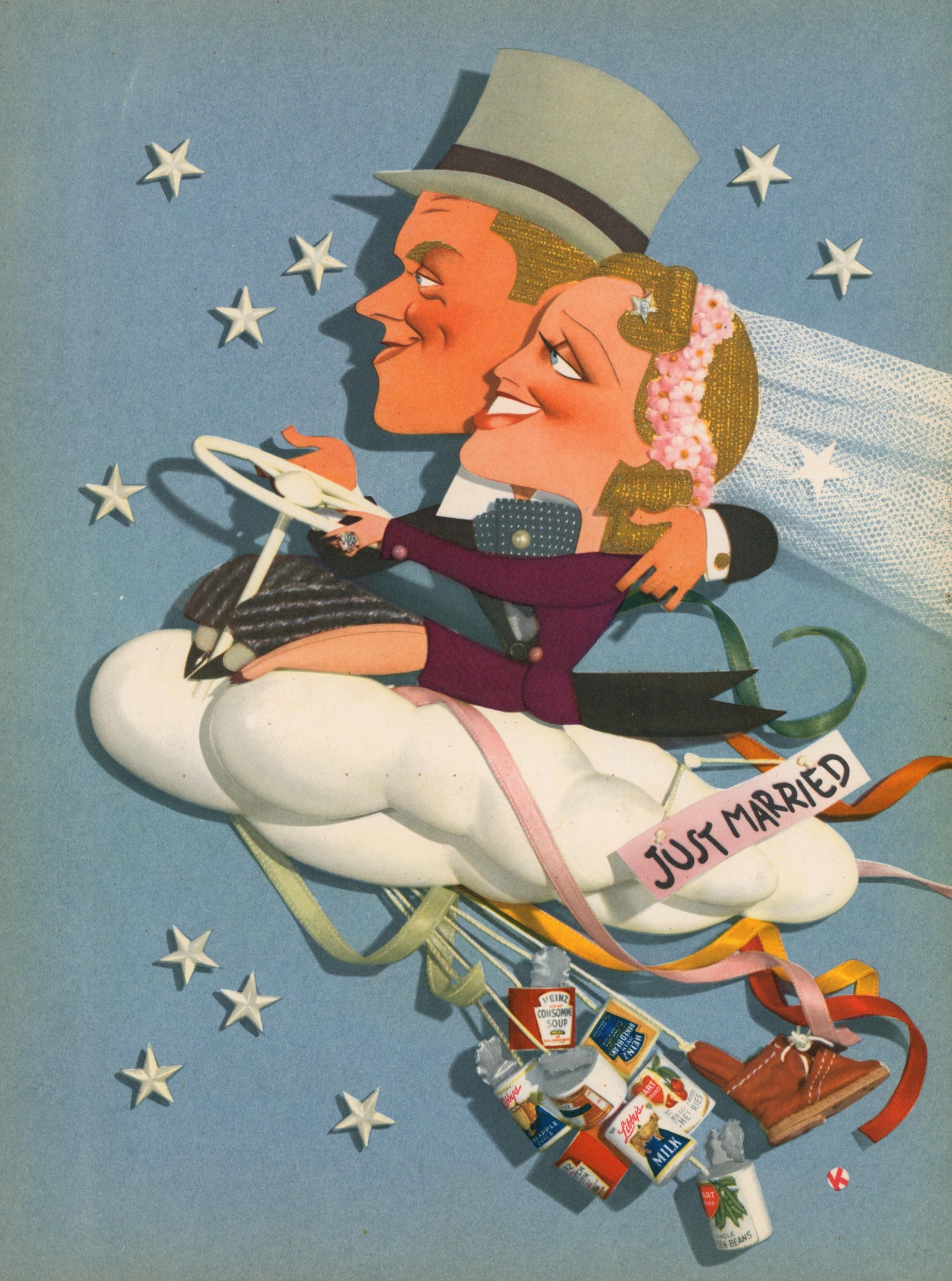 I Married an Angel- Trade Ad - Authentic Vintage Illustration