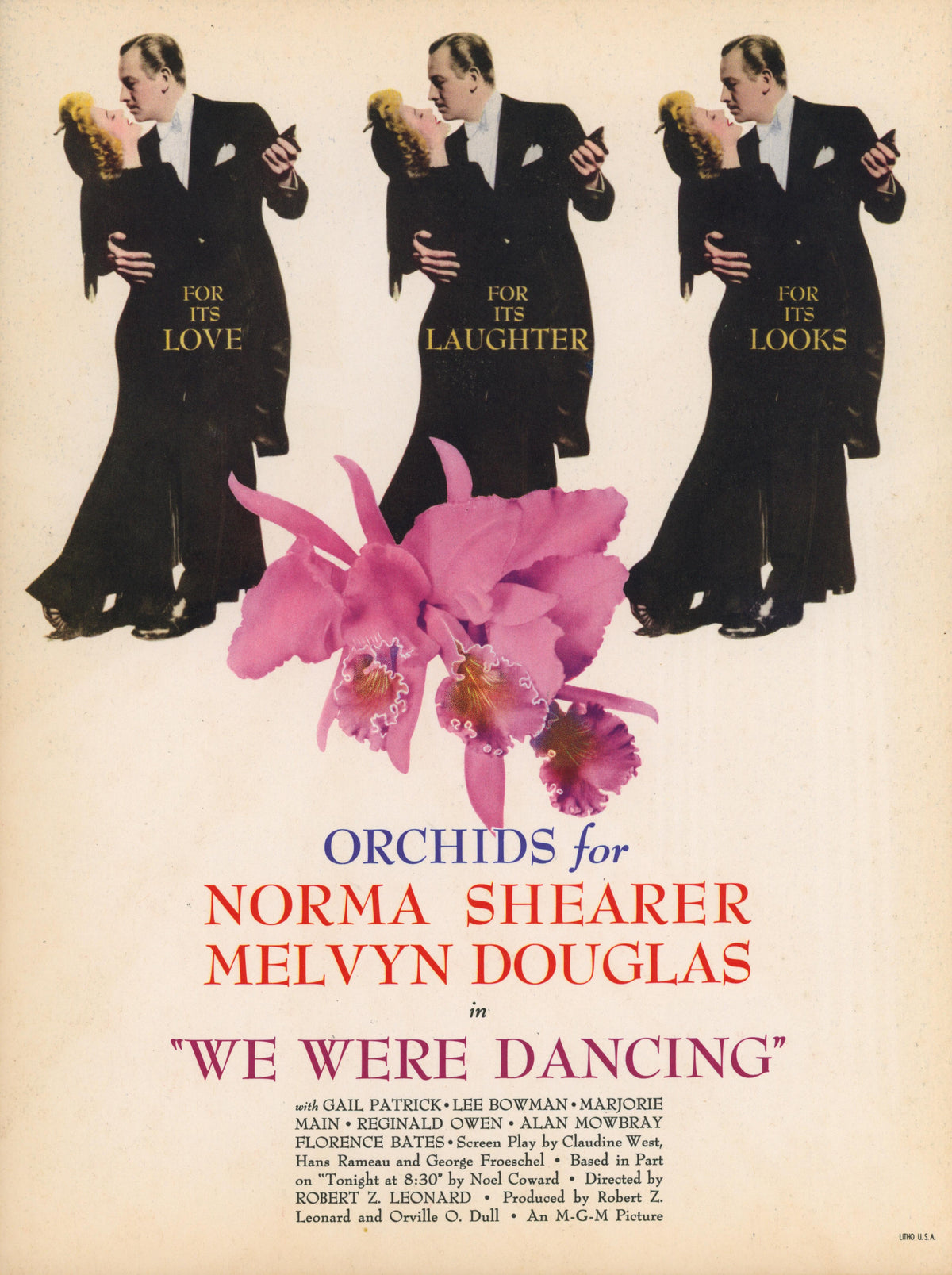 We Were Dancing- Trade Ad - Authentic Vintage Illustration