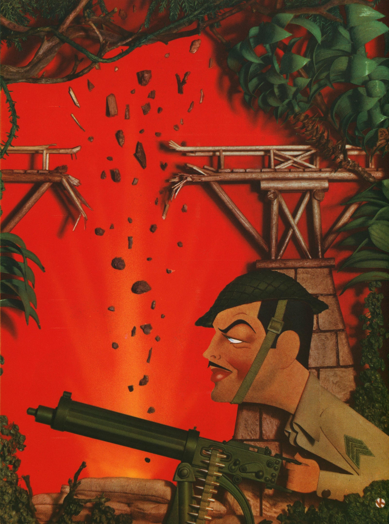Bataan- Trade Ad - Authentic Vintage Illustration