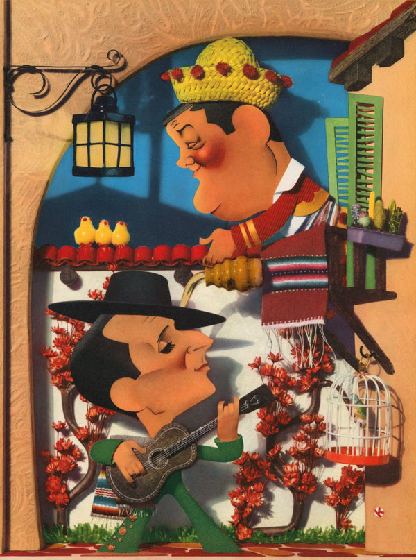 Rio Rita, Abbot & Costello- Trade Ad - Authentic Vintage Illustration