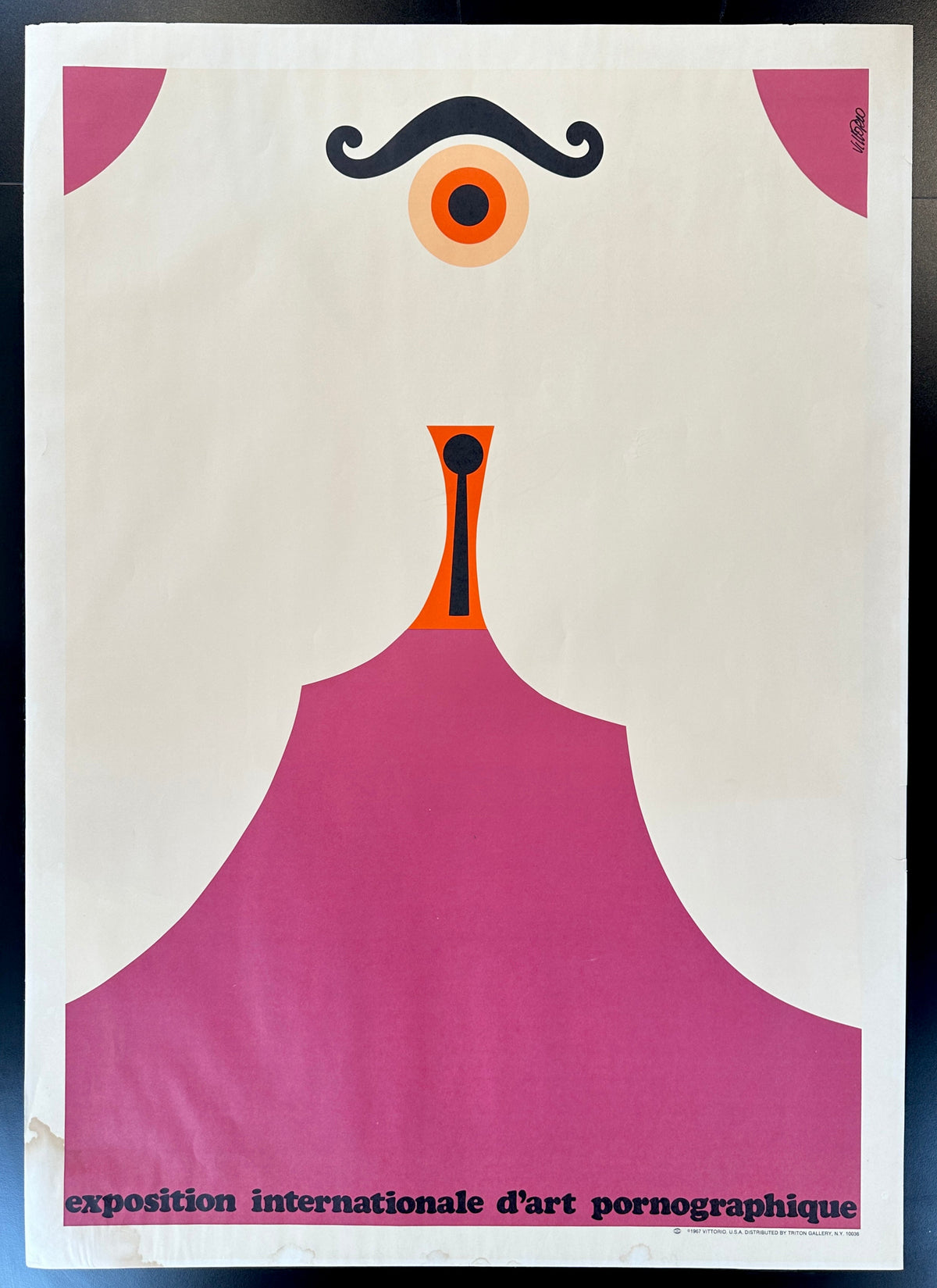 International Exhibition of Pornographic Art - Authentic Vintage Poster