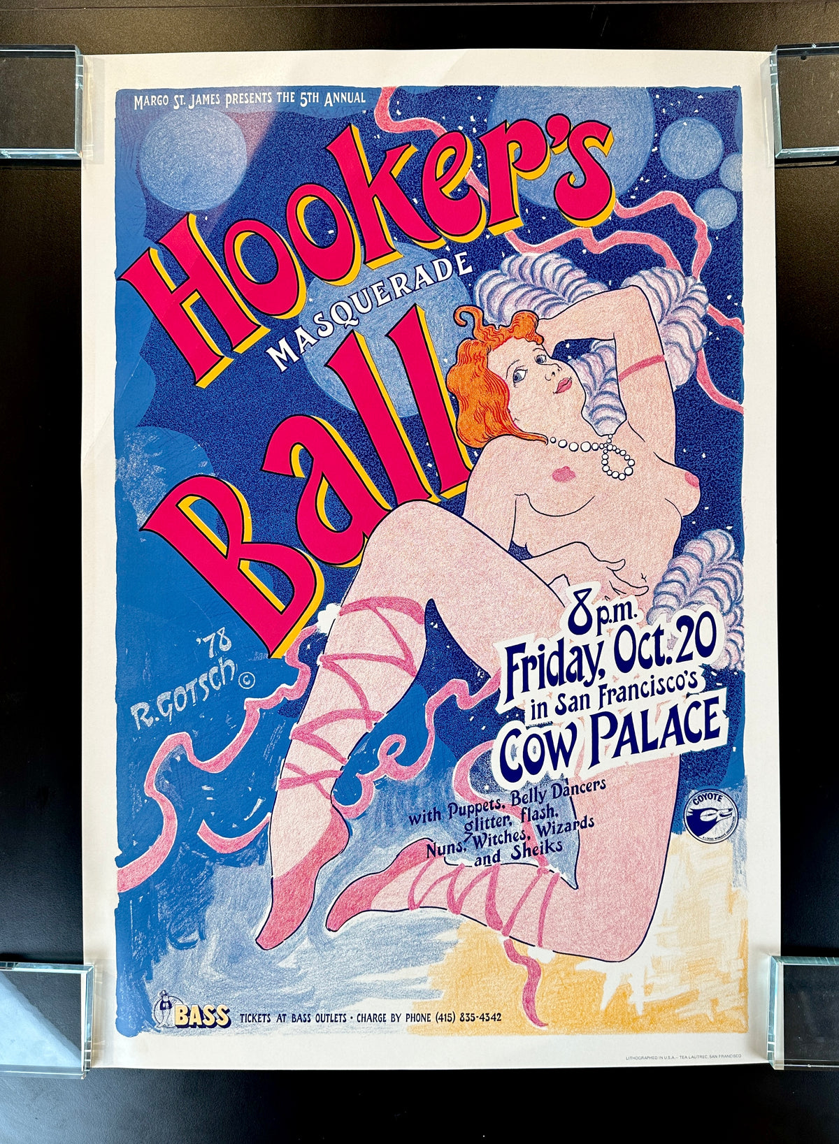 Hookers Ball - Authentic Vintage Poster