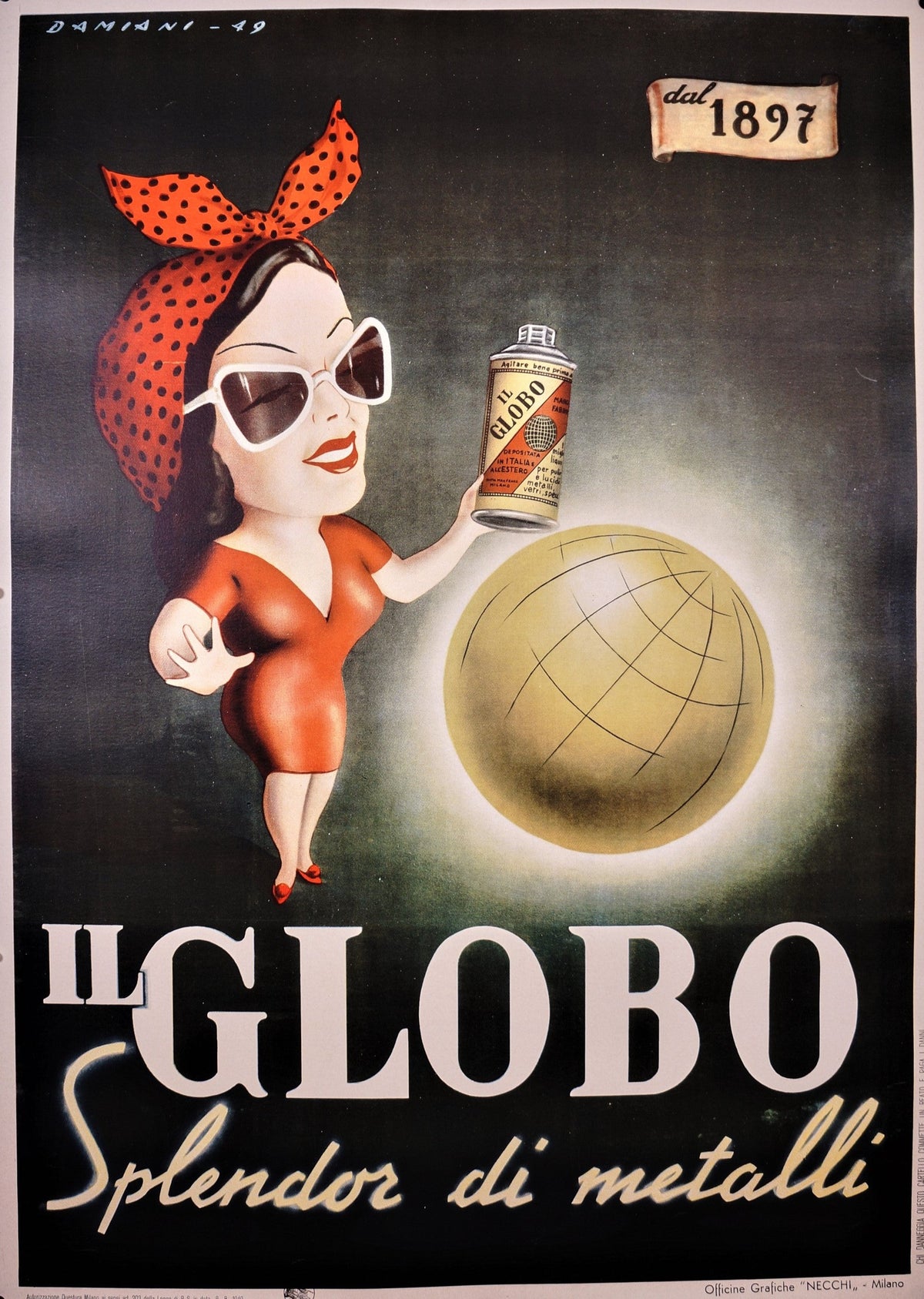 Il Globo - Authentic Vintage Poster