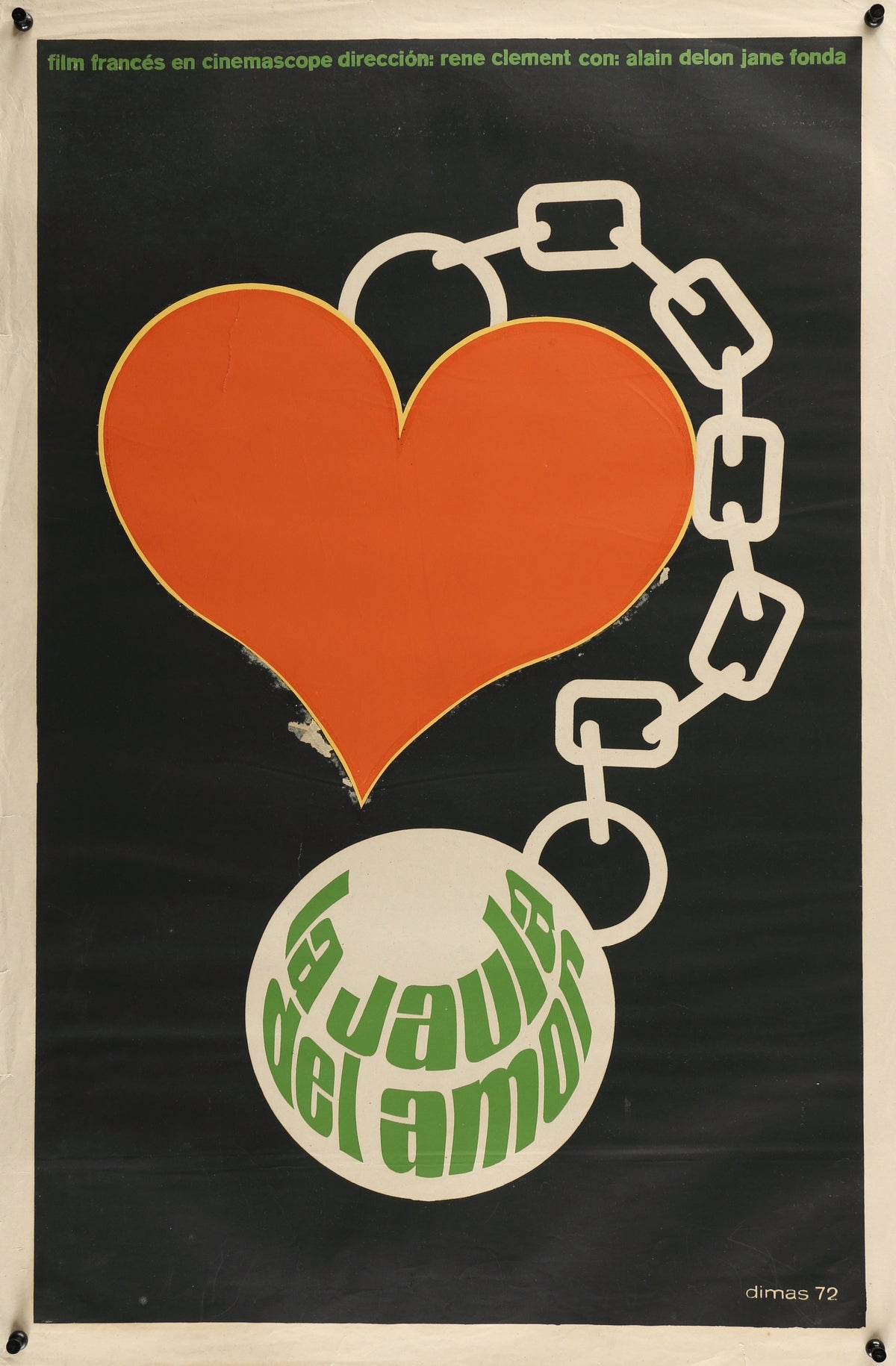 Joy House, Cuban Release - Authentic Vintage Poster