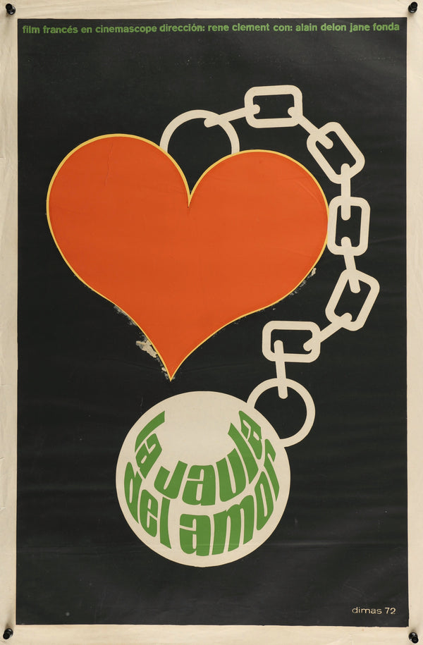 Joy House, Cuban Release - Authentic Vintage Poster