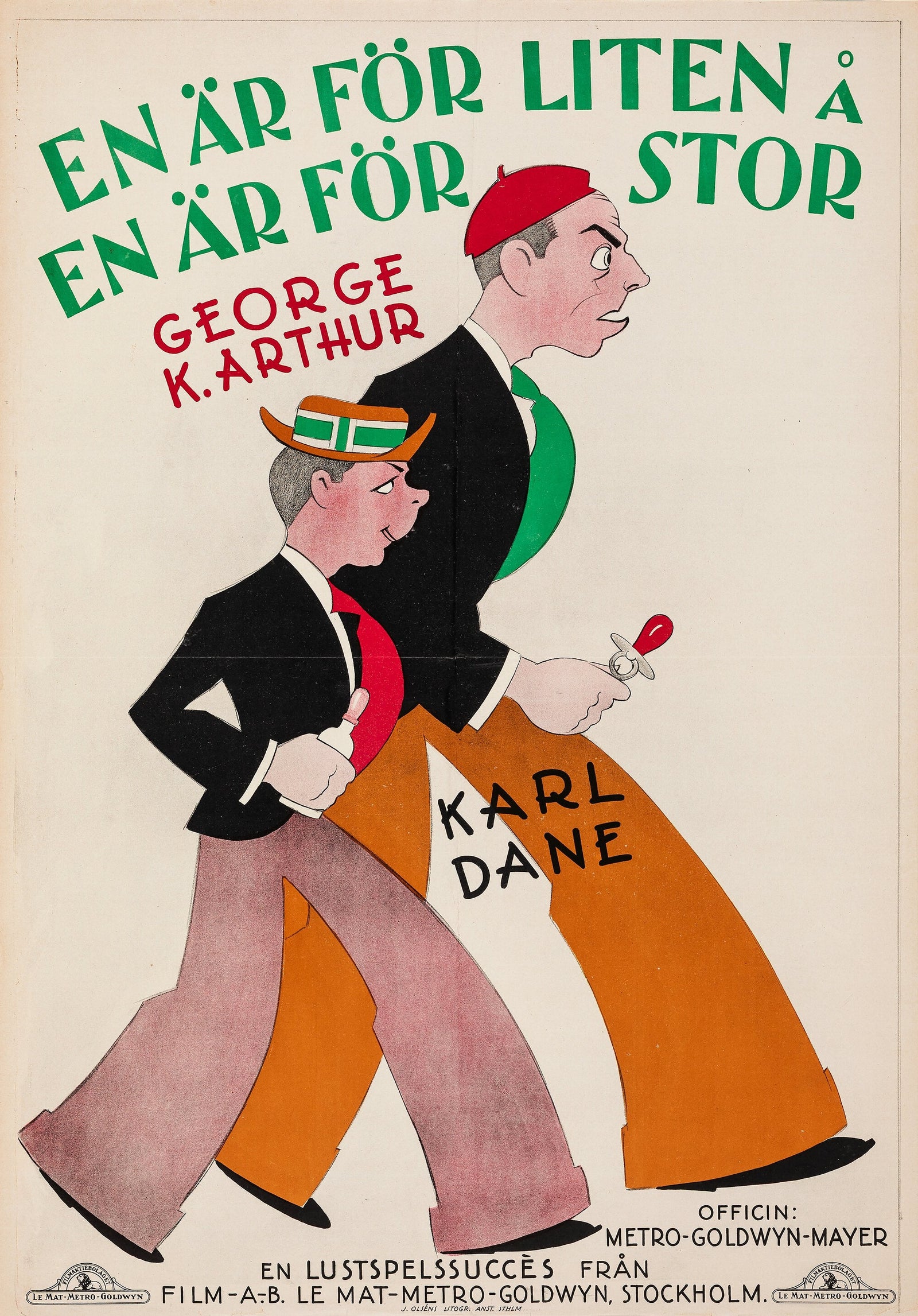 Detectives, Swedish Release - Authentic Vintage Poster