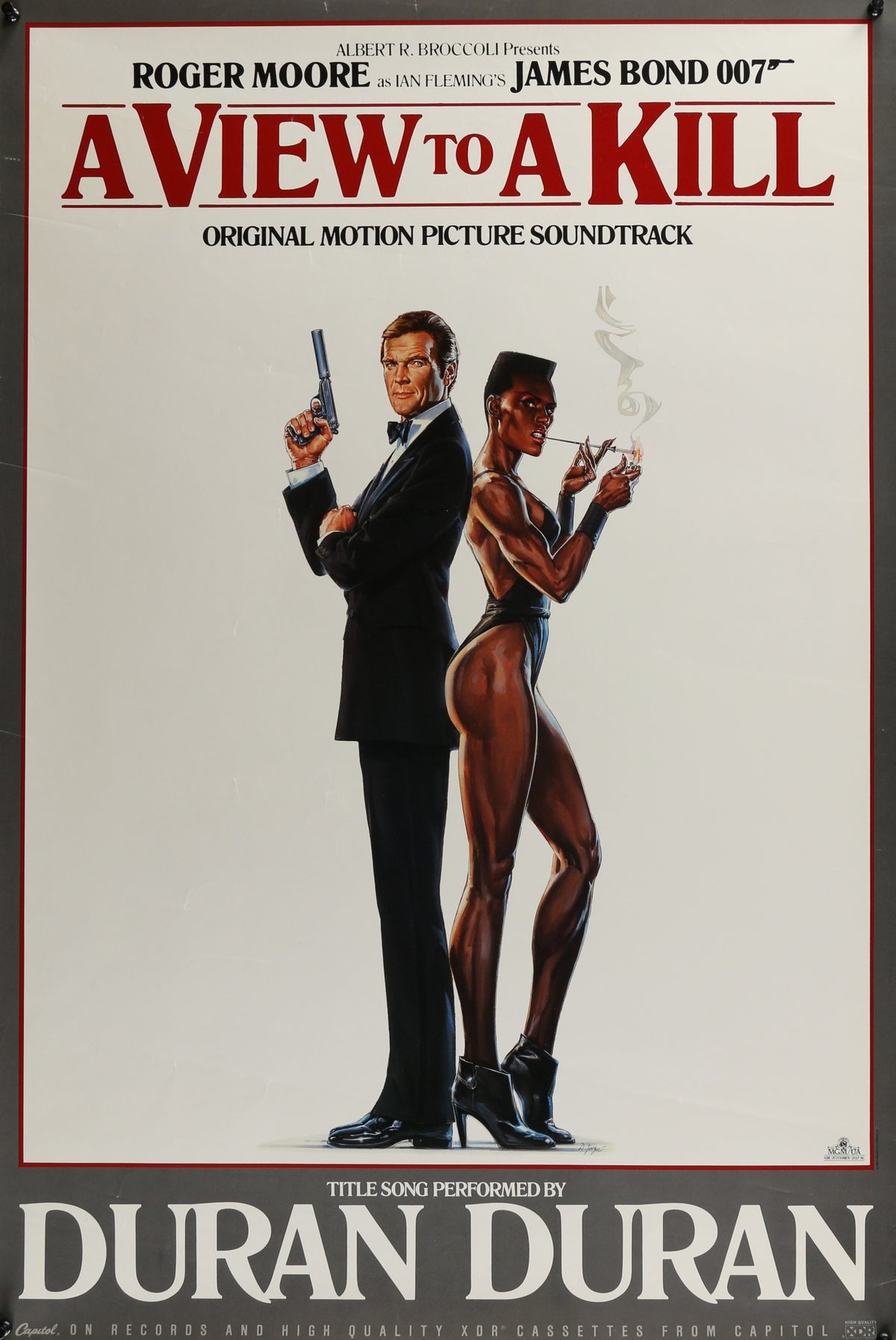 View to a Kill- Duran Duran - Authentic Vintage Poster