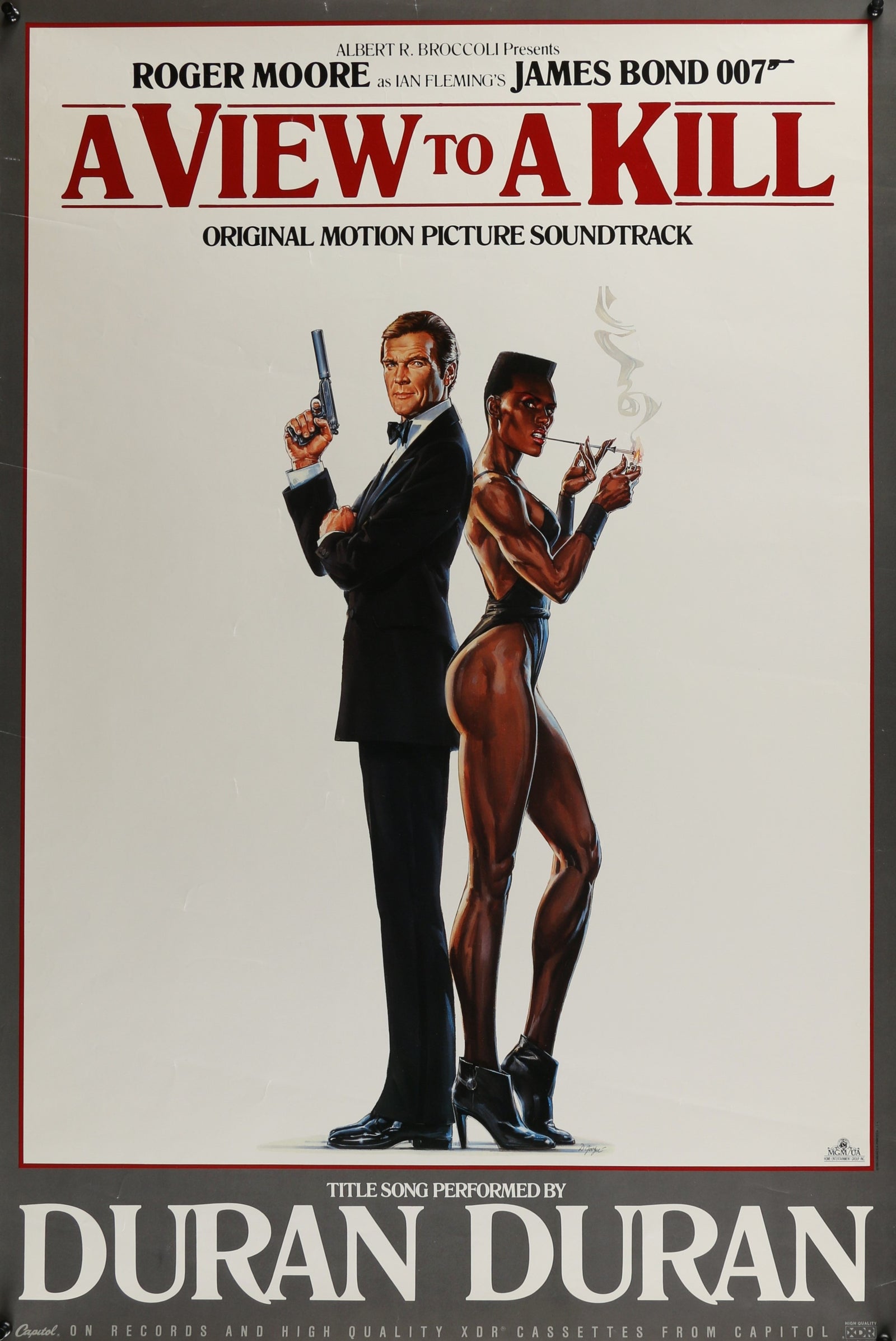 View to a Kill- Duran Duran - Authentic Vintage Poster