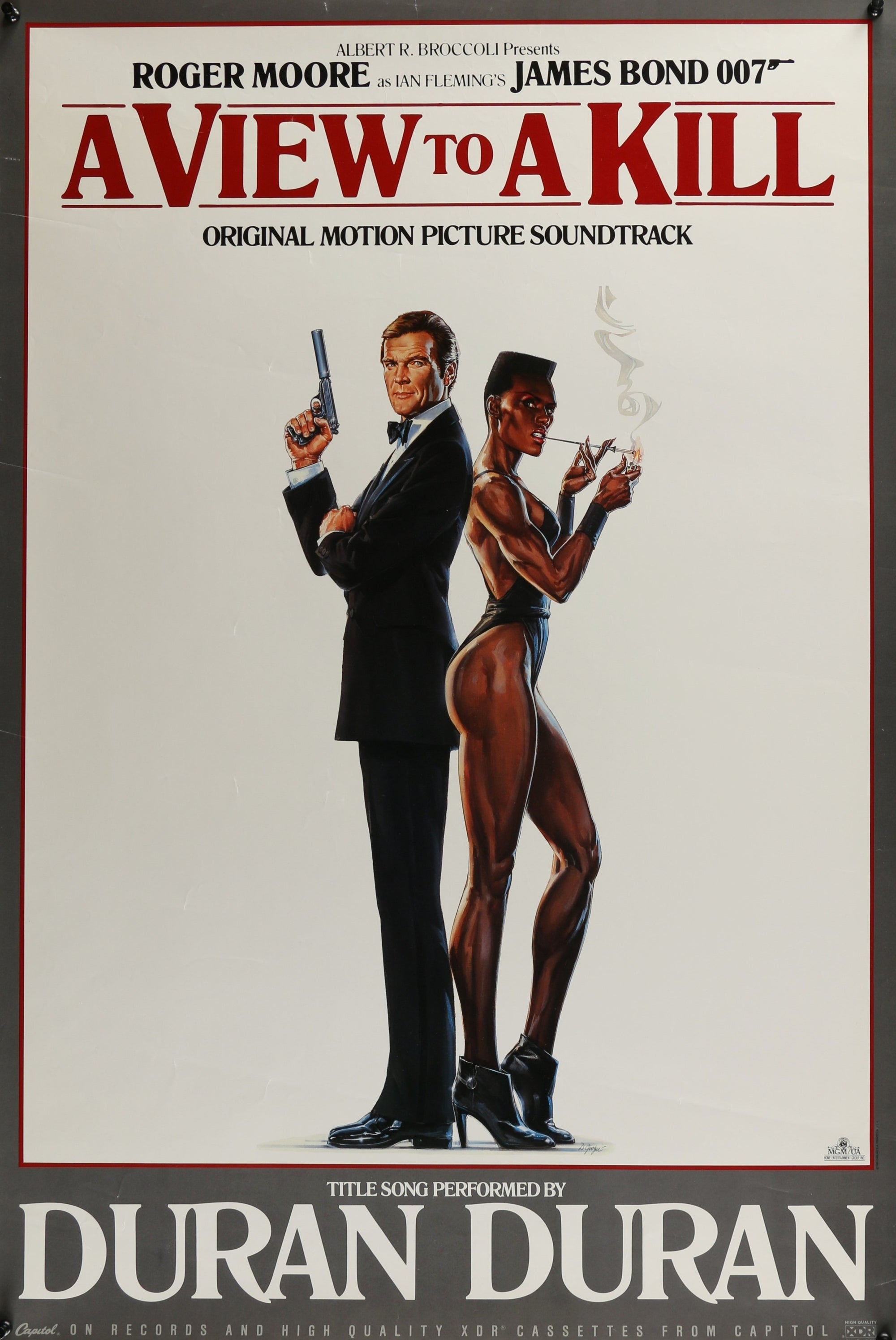 View to a Kill- Duran Duran - Authentic Vintage Poster