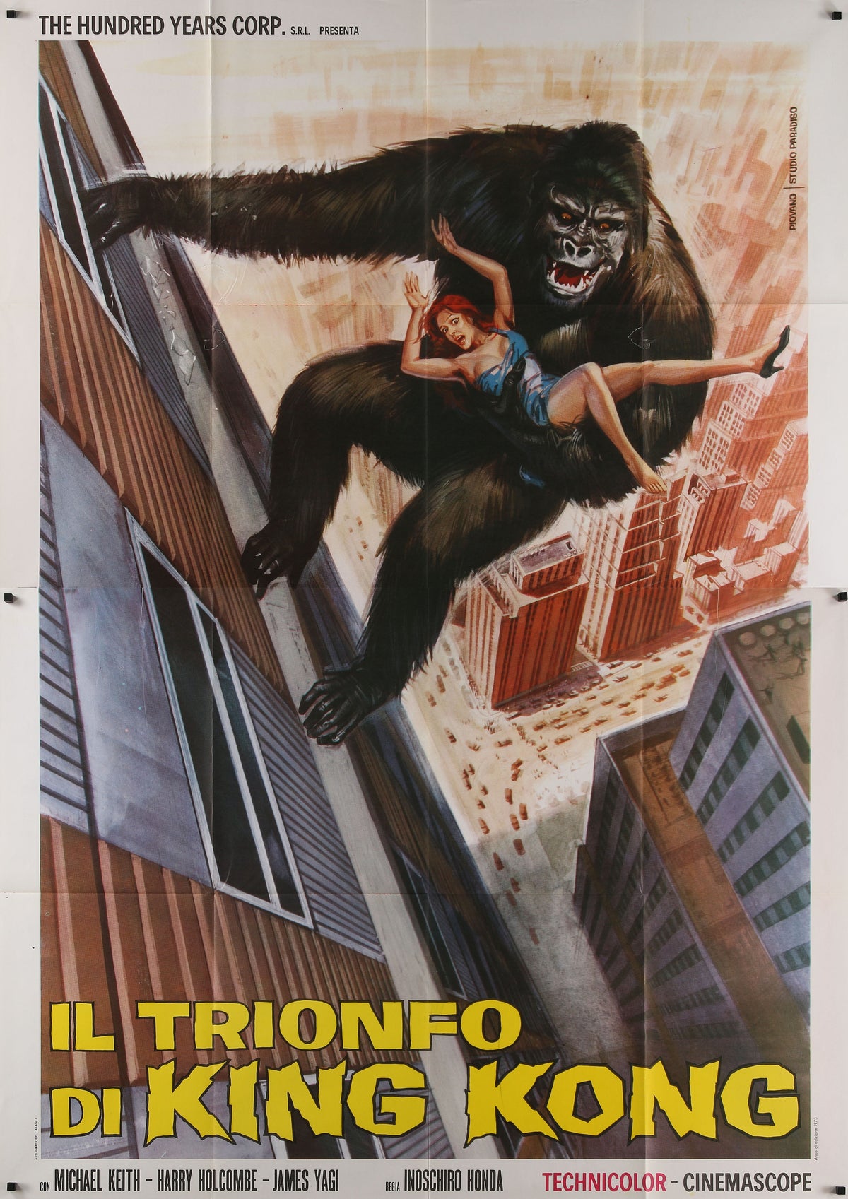 King Kong vs. Godzilla - Authentic Vintage Poster