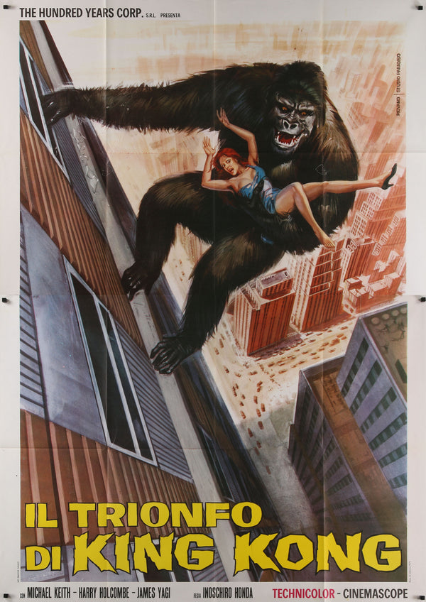 King Kong vs. Godzilla - Authentic Vintage Poster