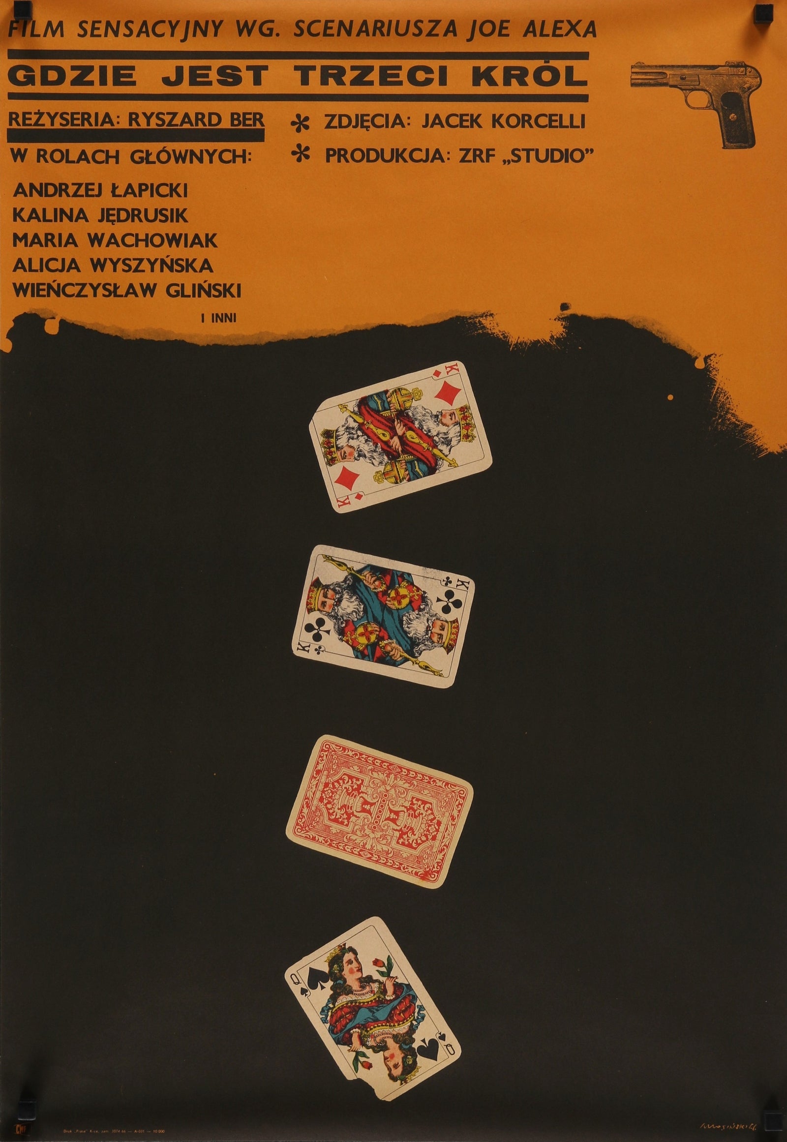 Where is the Third King- Polish Release - Authentic Vintage Poster