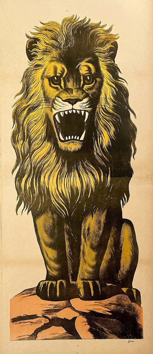 Wissembourg, Lion N°202 - Authentic Vintage Poster