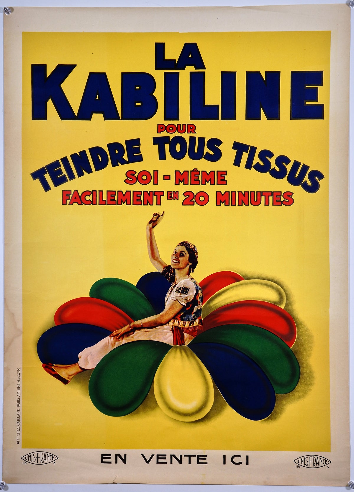La Kabiline - Authentic Vintage Poster
