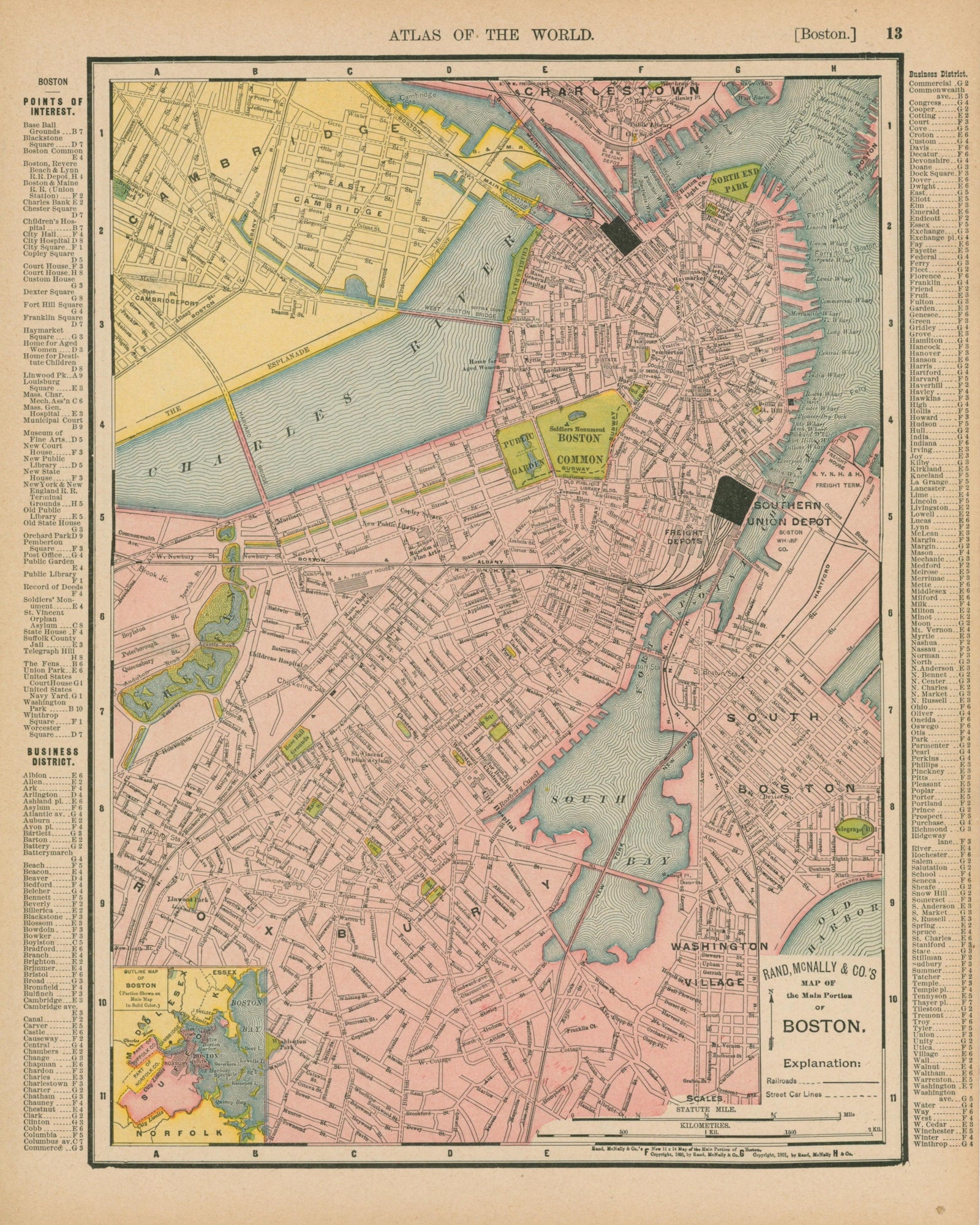 Commercial Atlas- 1903 - Lot b727ca85-1c3c-46f9-89f1-7344b1567f16 - Image 1