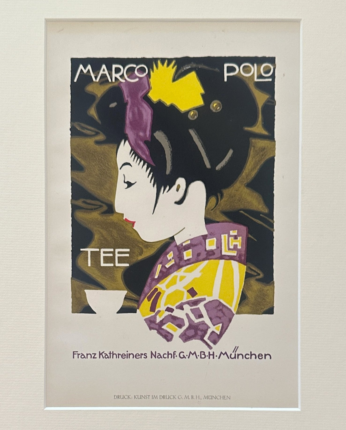 Marco Polo Tee by Ludwig Hohlwein - Authentic Vintage Illustration