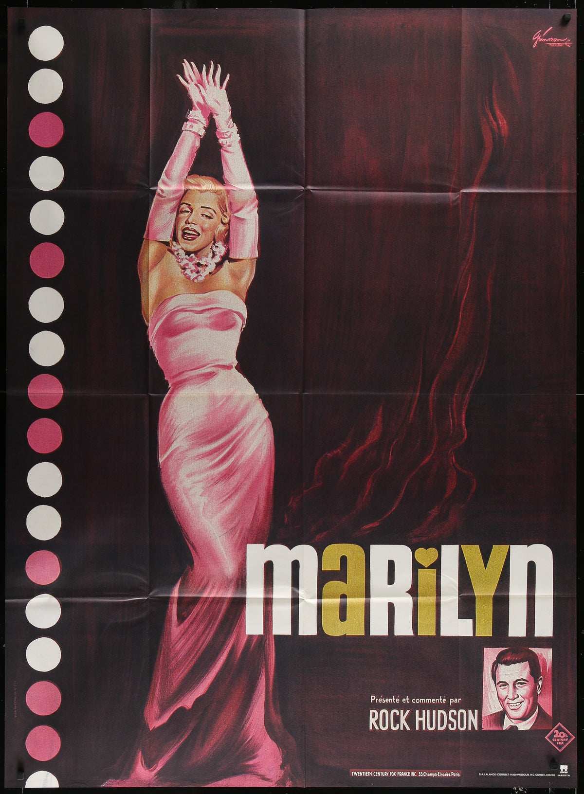 Marilyn, French Release - Authentic Vintage Poster