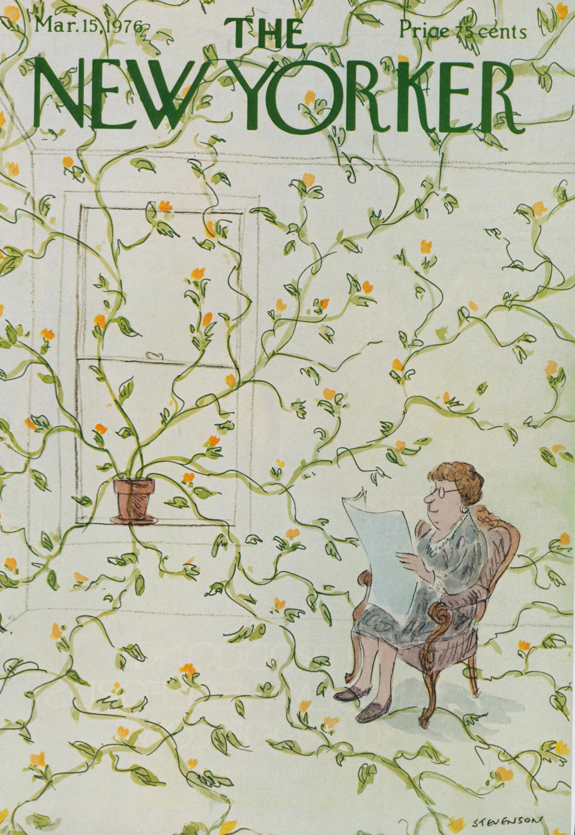 Room to Grow- The New Yorker - Authentic Vintage Cover Art