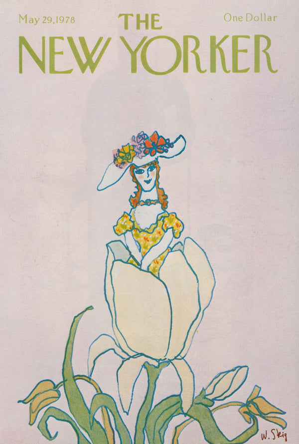 Lady Lilly- The New Yorker - Authentic Vintage Cover Art