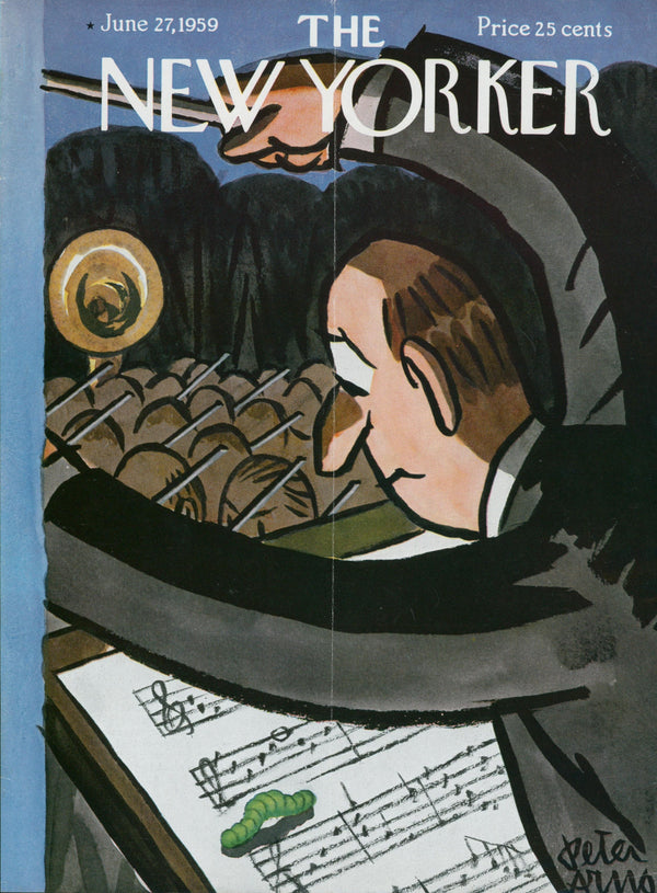 Caterpillar Concerto- The New Yorker - Authentic Vintage