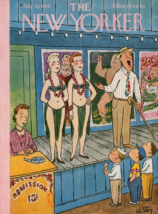 My Dancing Ladies- The New Yorker - Authentic Vintage Cover Art