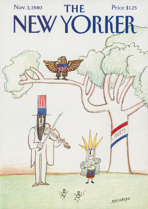 Uncle Sam's Song- The New Yorker - Authentic Vintage Cover Art