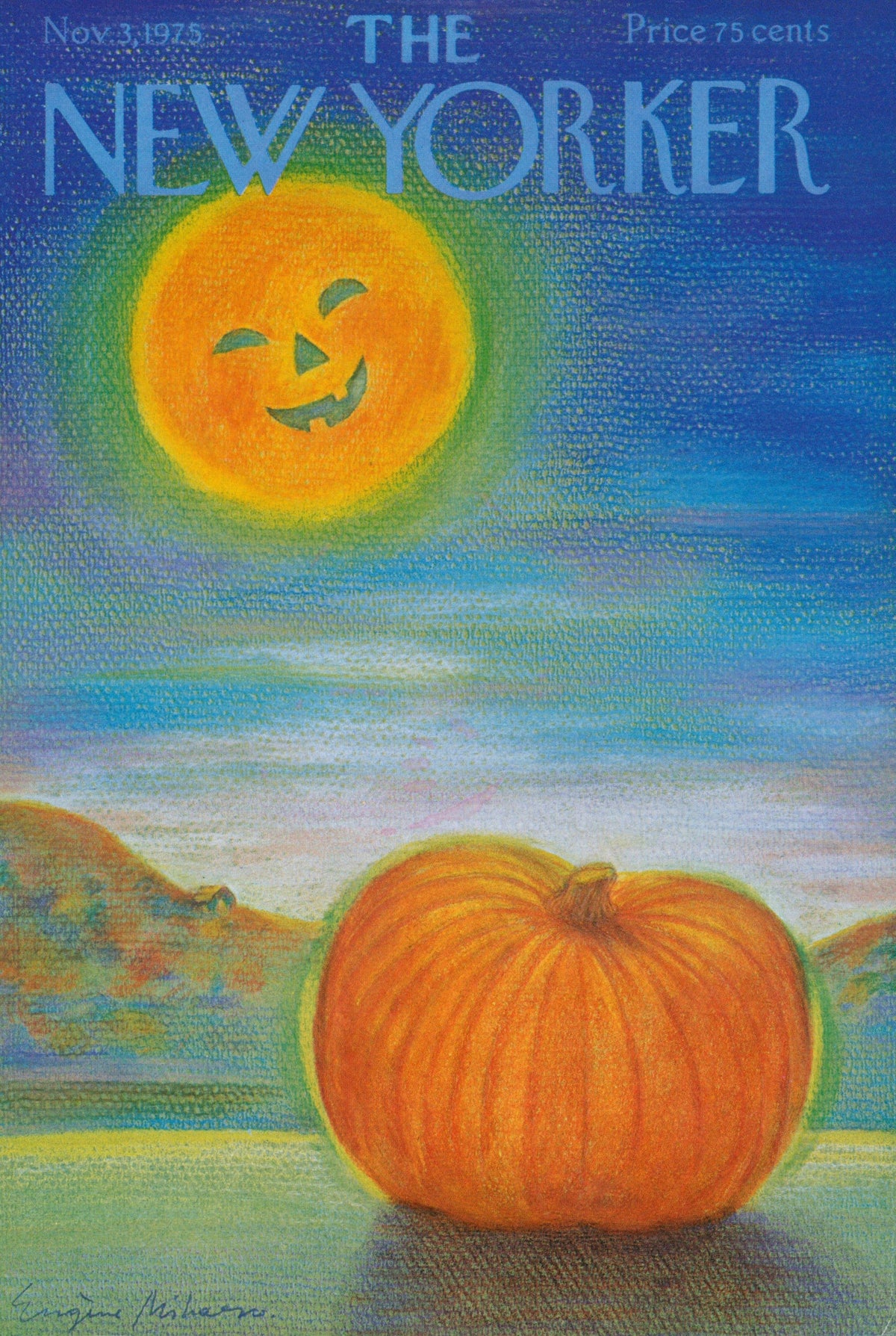 Halloween Ready- The New Yorker - Authentic Vintage Cover Art