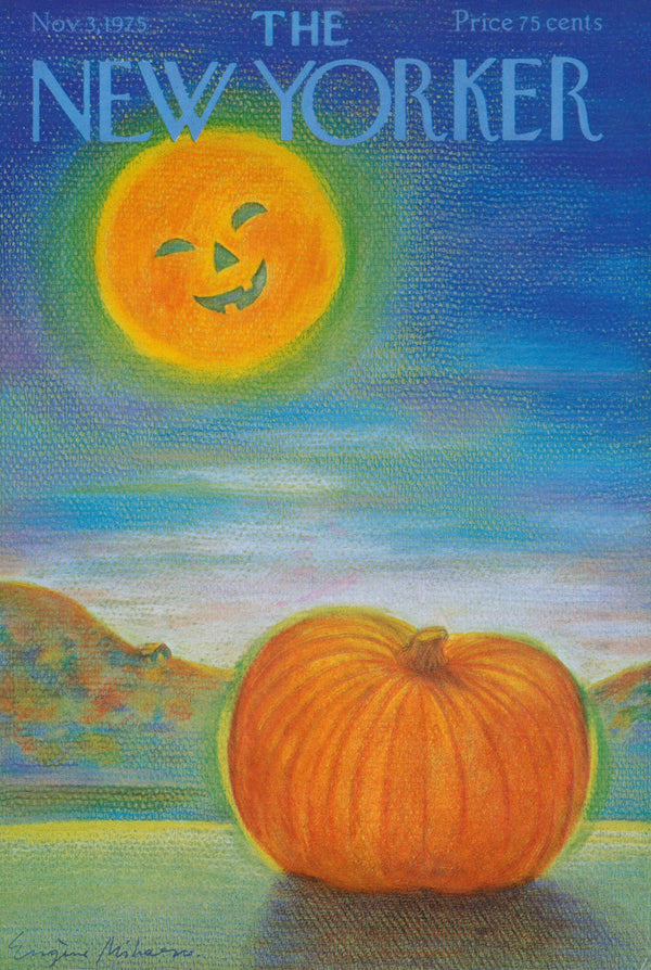 Halloween Ready- The New Yorker - Authentic Vintage Cover Art