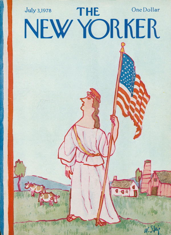Great American Spirit- The New Yorker - Authentic Vintage Cover Art