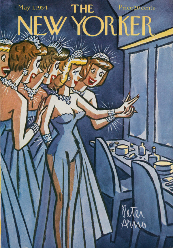 Sparkly Diamonds- The New Yorker - Authentic Vintage Cover Art