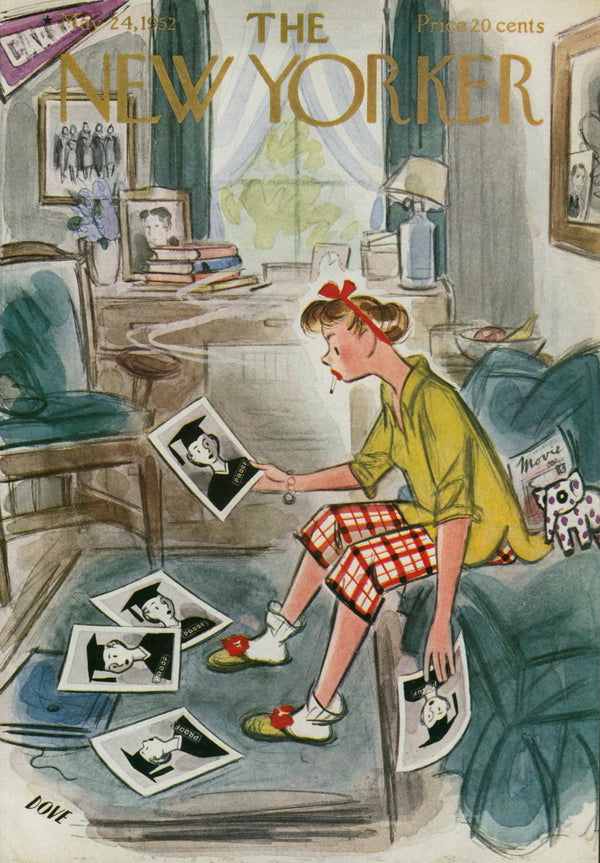 New Grad- The New Yorker - Authentic Vintage Cover Art