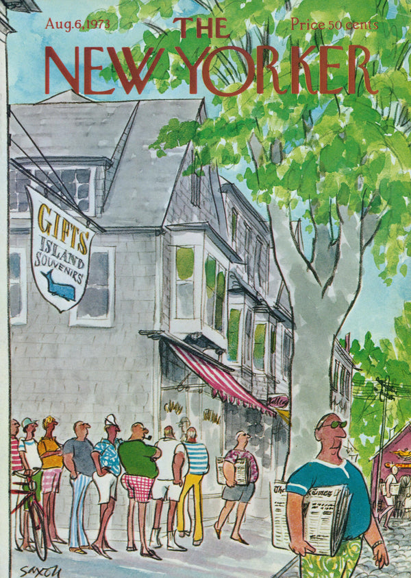 Island Gifts- The New Yorker - Authentic Vintage Cover Art