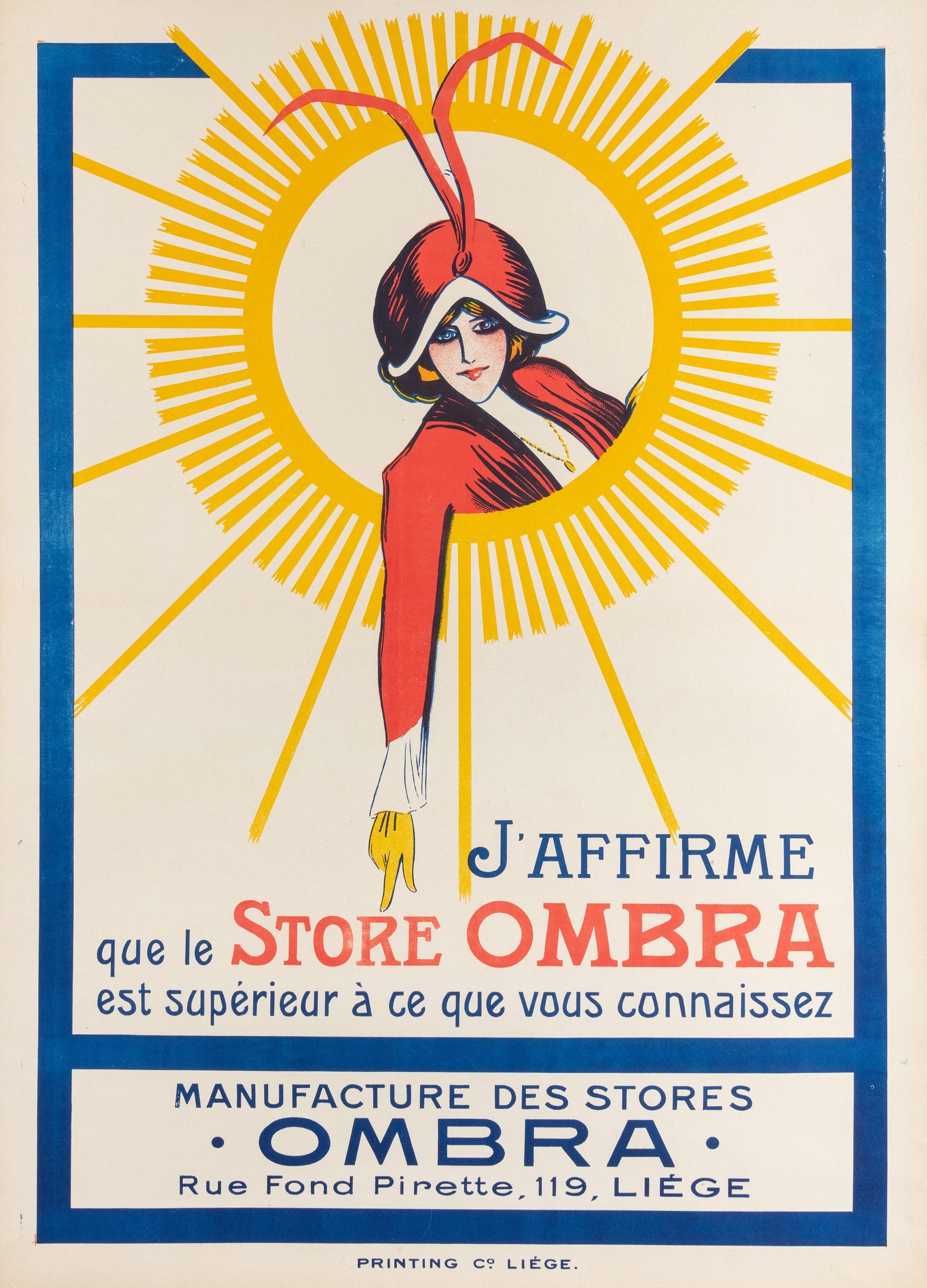 Store Ombra - Authentic Vintage Poster