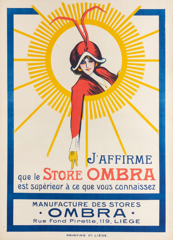 Store Ombra - Authentic Vintage Poster