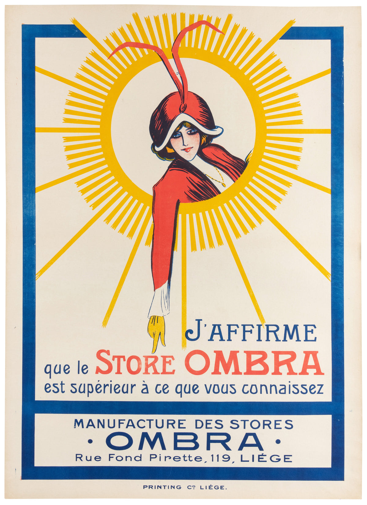 Store Ombra - Authentic Vintage Poster