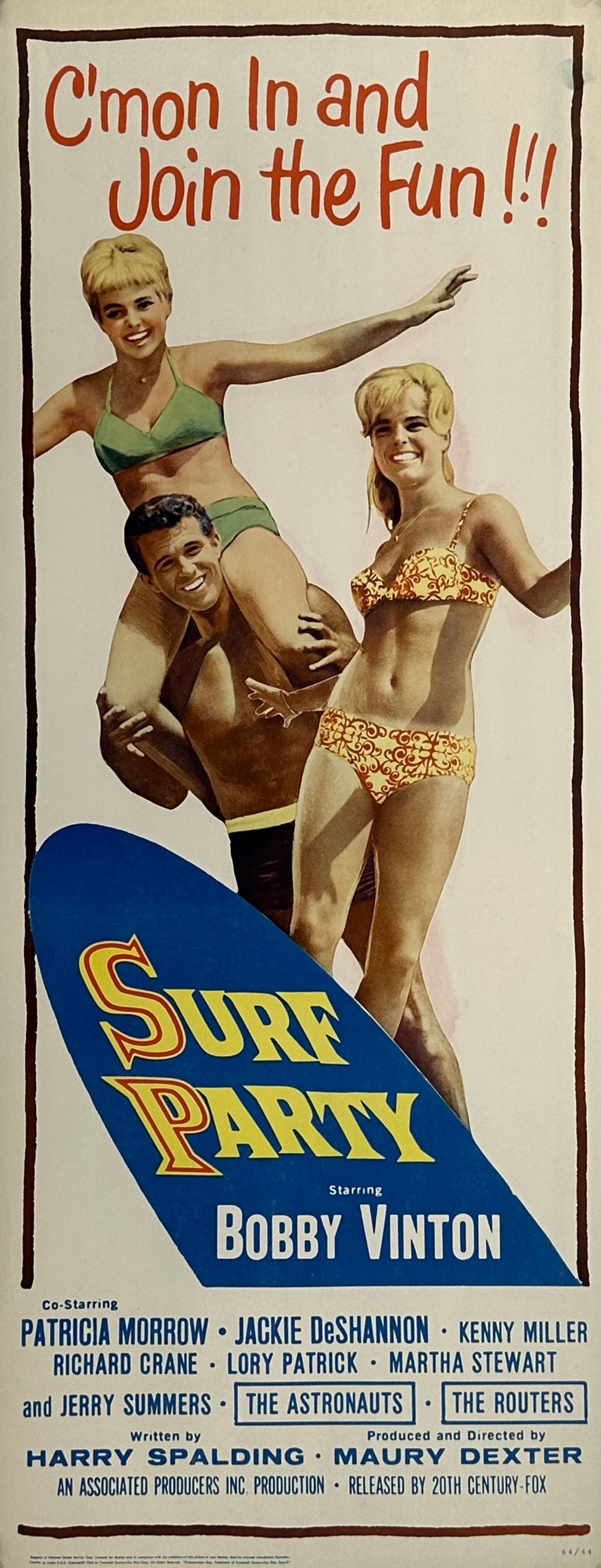 Surf Party - Authentic Vintage Poster