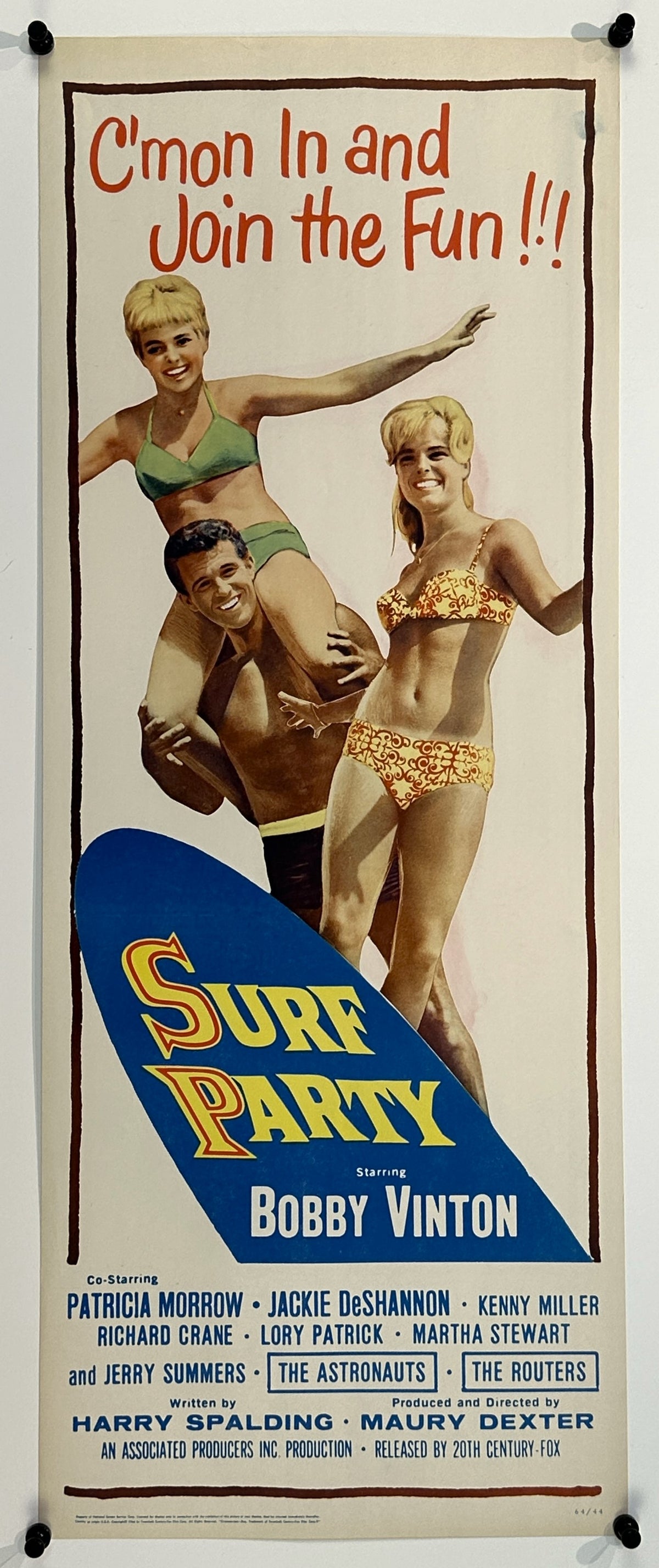Surf Party - Authentic Vintage Poster