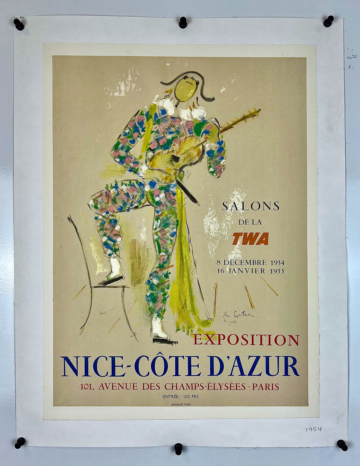 Nice-Côte D&#39;Azur - Authentic Vintage Poster