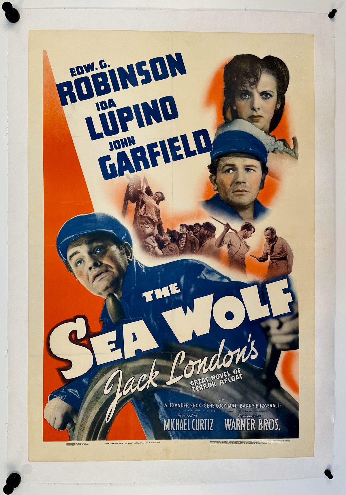 Sea Wolf - Authentic Vintage Poster