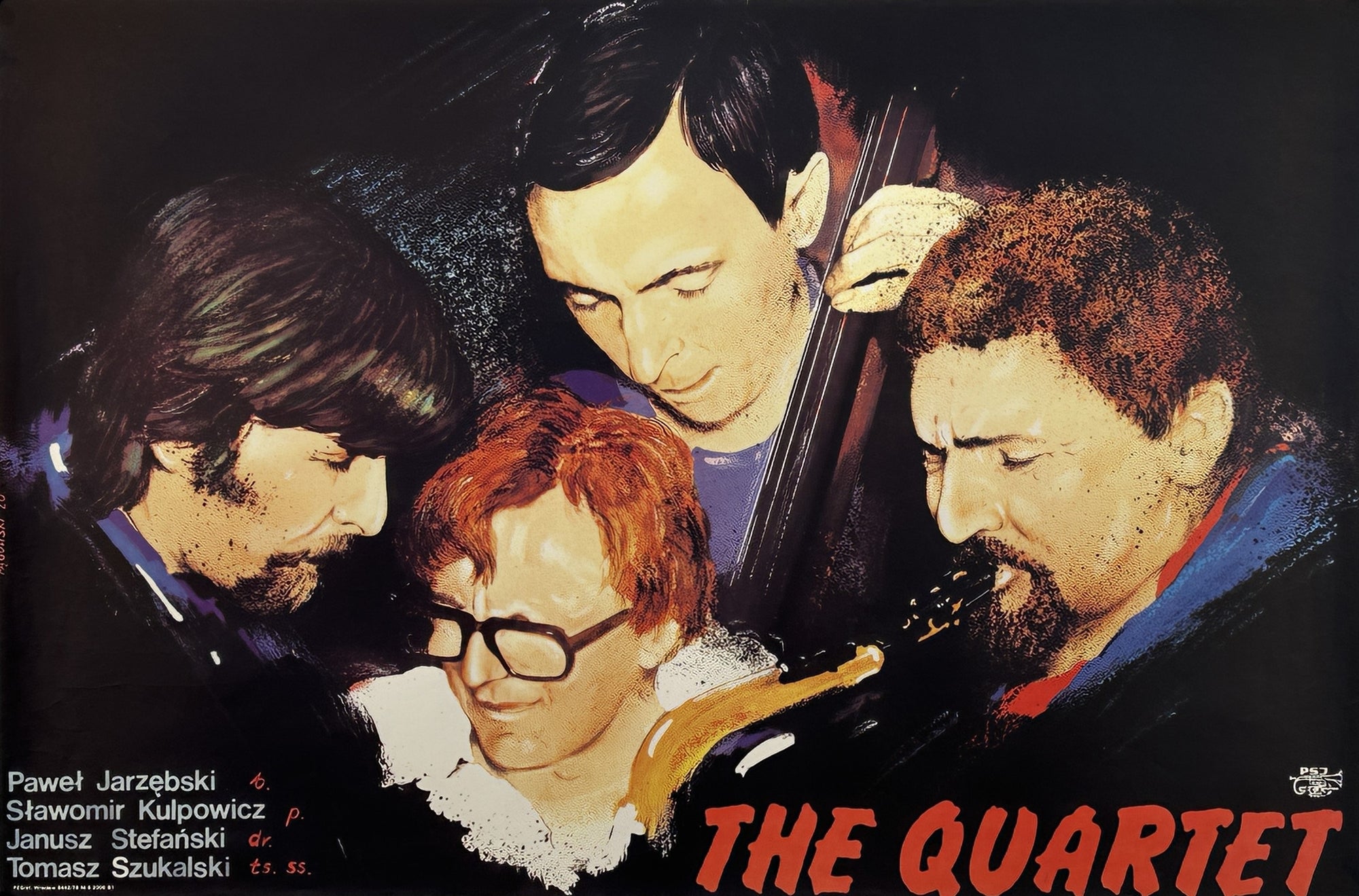 The Quartet- Polish - Authentic Vintage Poster