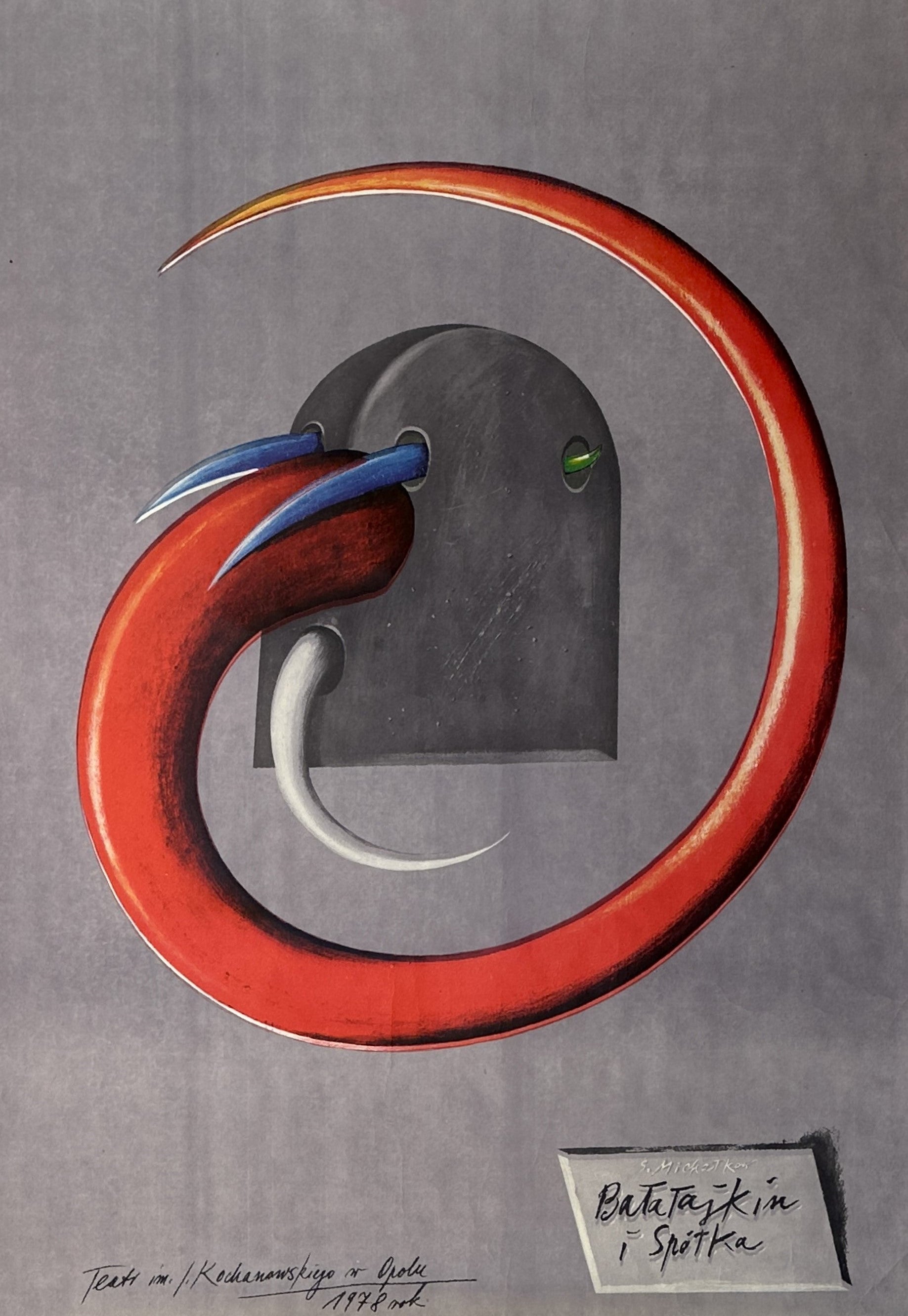 Batatajkin- Polish Film - Authentic Vintage Poster