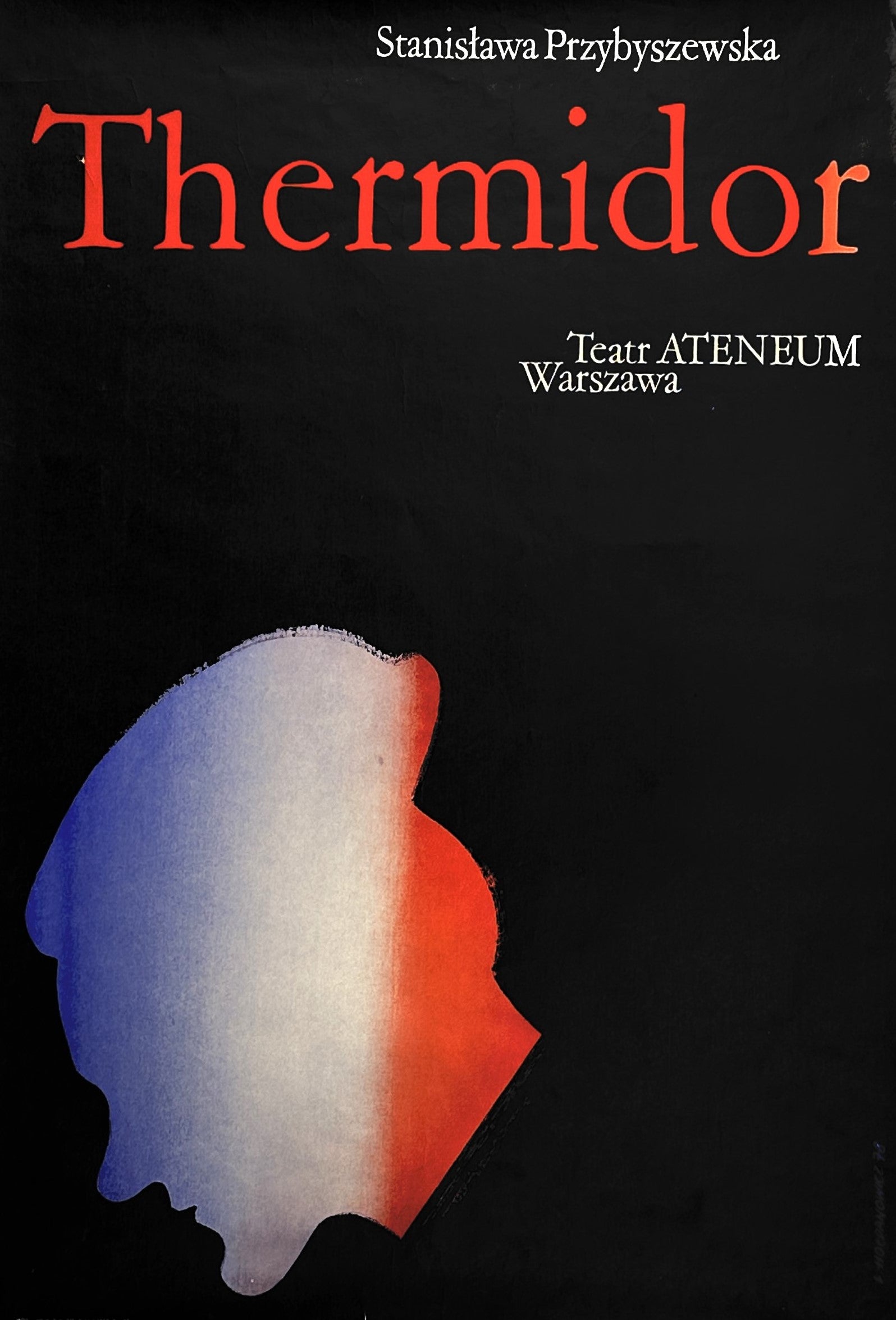 Thermidor- Teatr Ateneum - Authentic Vintage Poster