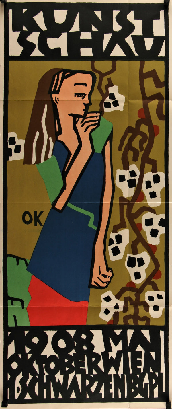 Kunstschau Exhibition by Koloman Moser - Authentic Vintage Poster