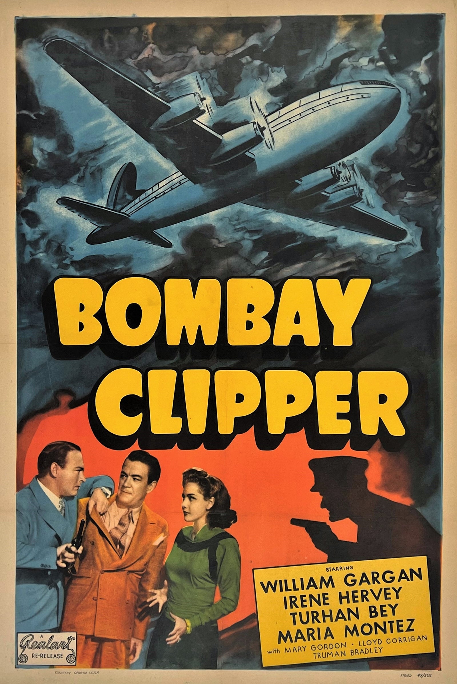 Bombay Clipper - Authentic Vintage Poster