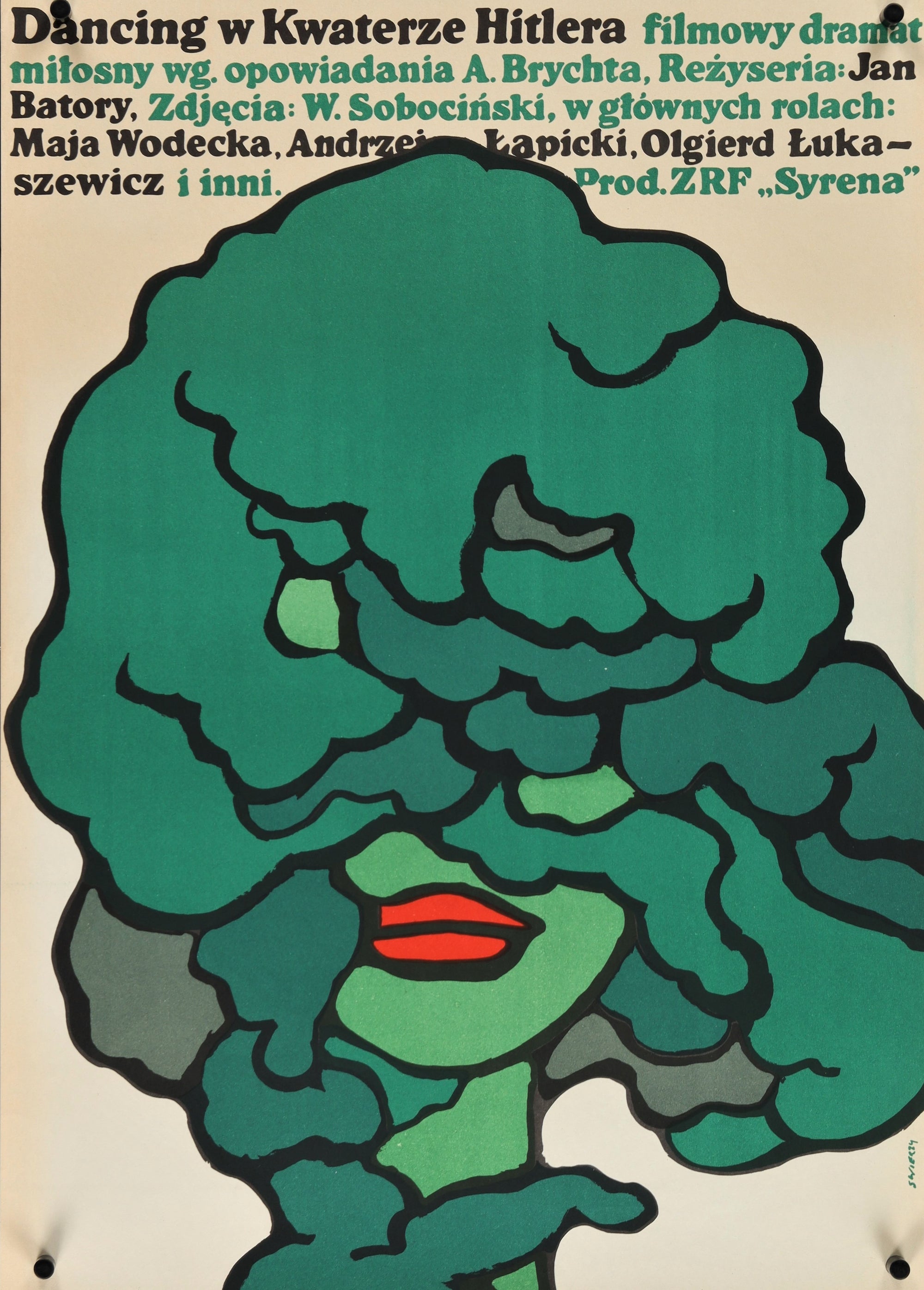 Dancing in Hitler's Headquarters - Authentic Vintage Poster